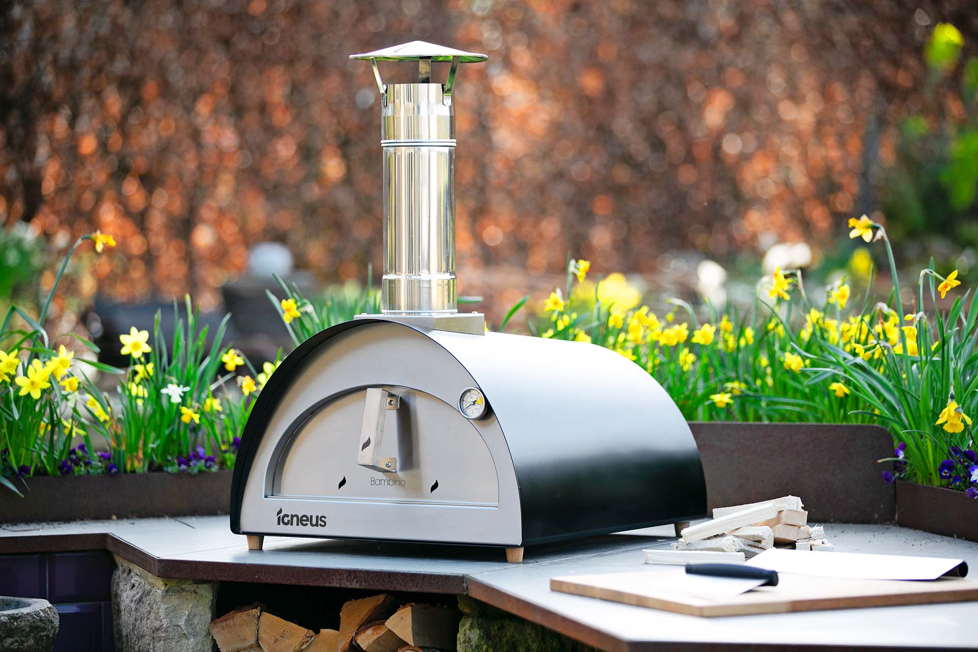 Igneus Bambino Wood Fired Pizza Oven - Starter Bundle