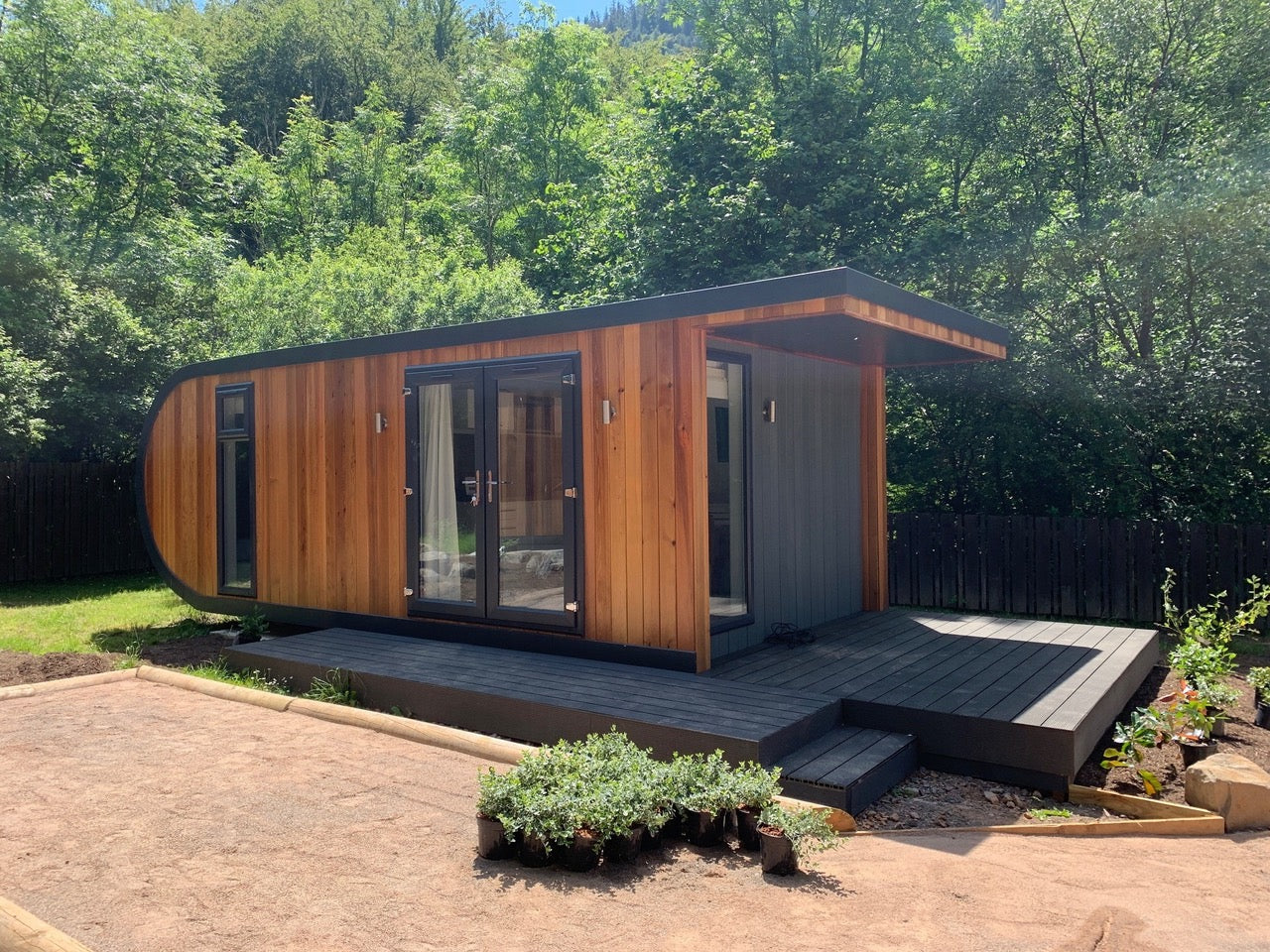 The Golden Peak Glamping Pod - 7.8m x 3.5m