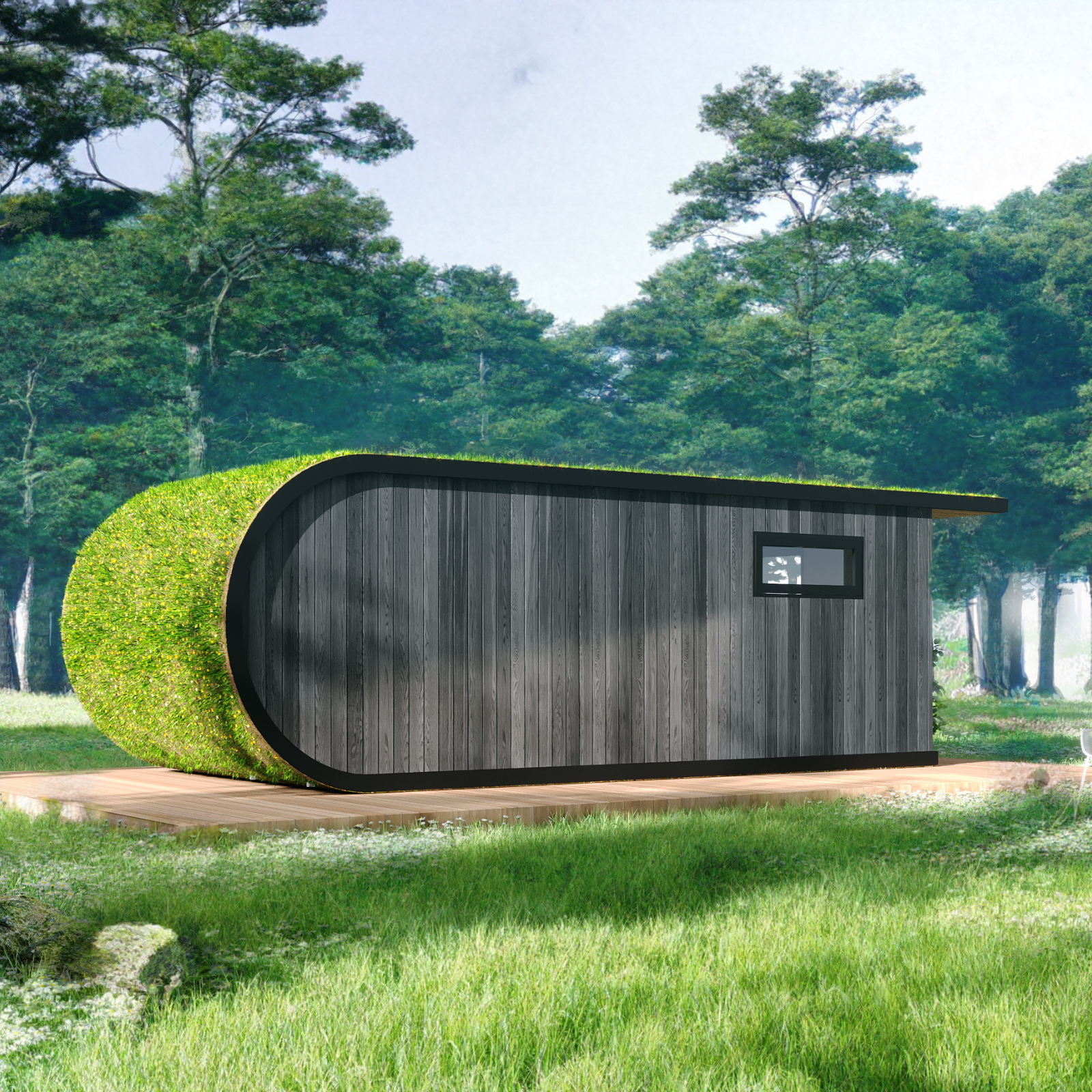 The Golden Peak Glamping Pod - 6.8m x 2.9m