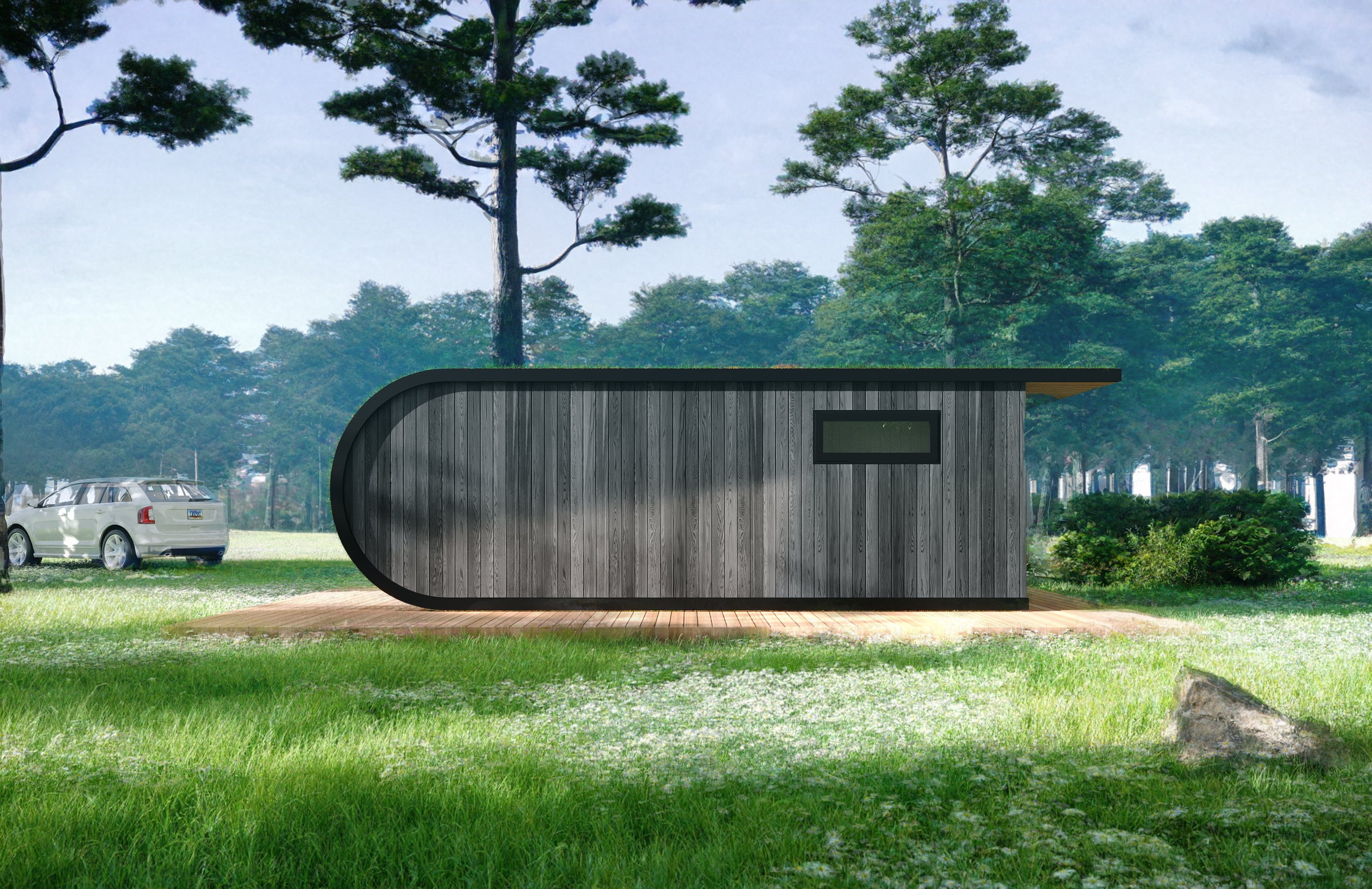 The Golden Peak Glamping Pod - 7.8m x 3.5m