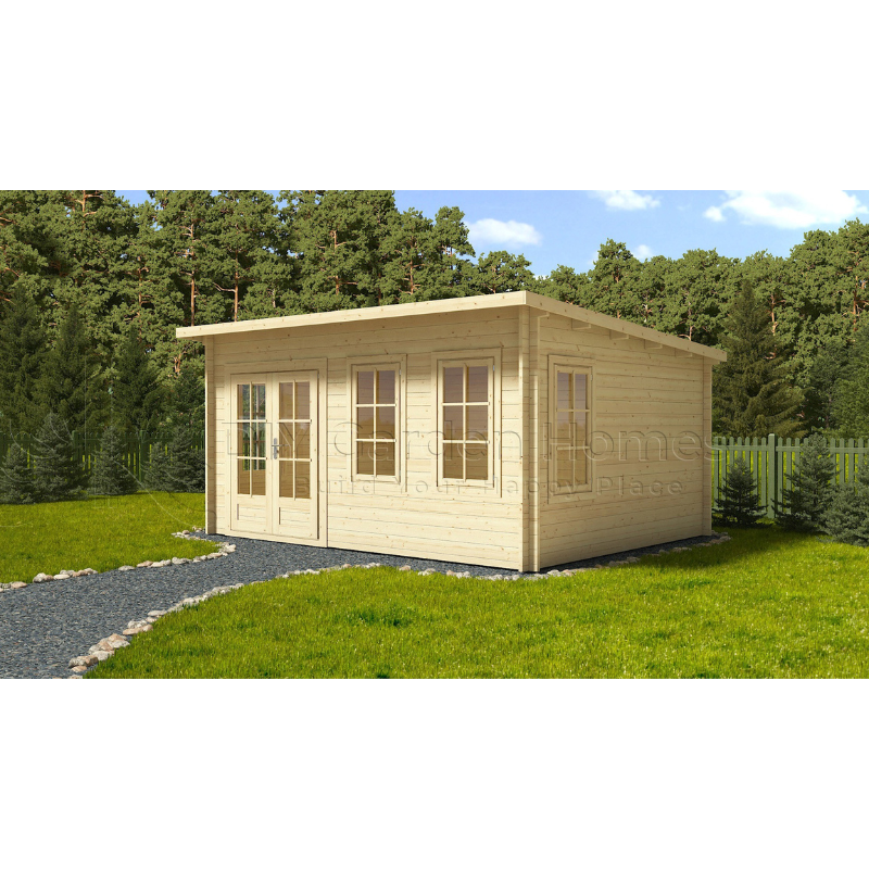 Eurovudas Atlant Log Cabin - 5m x 4m Eurovudas