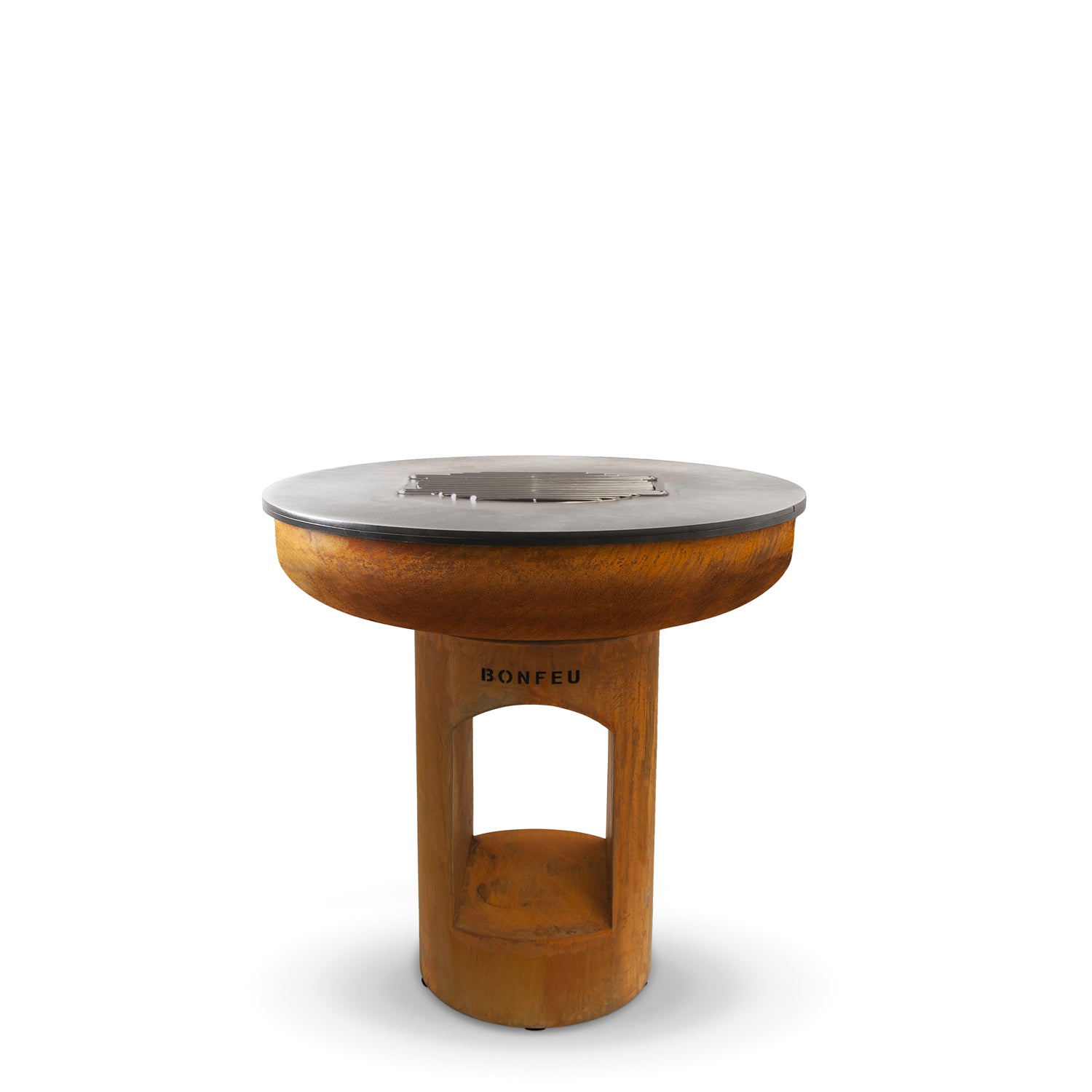 BonFeu BonBiza XL Plancha Grill (Open) - Corten Steel