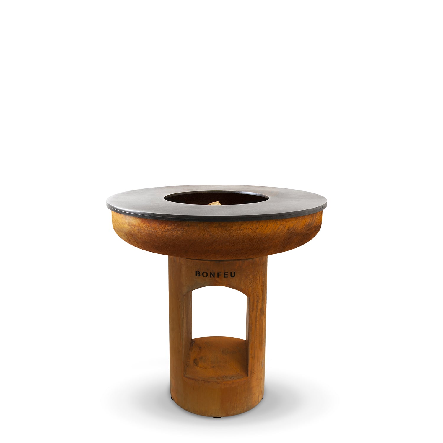 BonFeu BonBiza XL Plancha Grill (Open) - Corten Steel