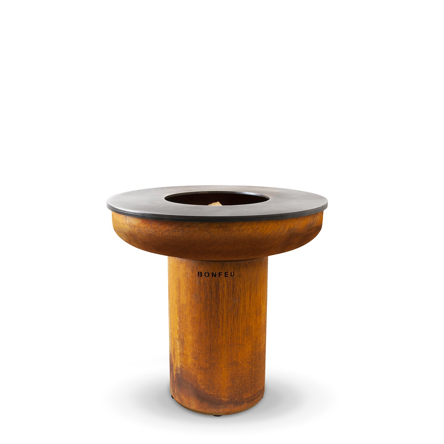 BonFeu BonBiza XL Plancha Grill (Closed) - Corten Steel