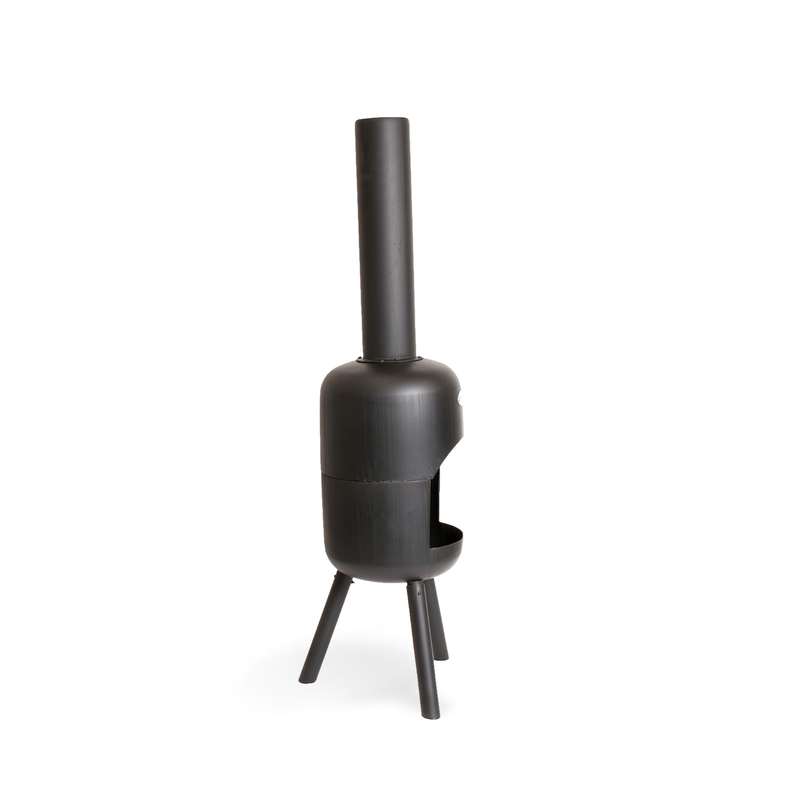Bonfeu Bonbini Outdoor Chiminea Fireplace - Black