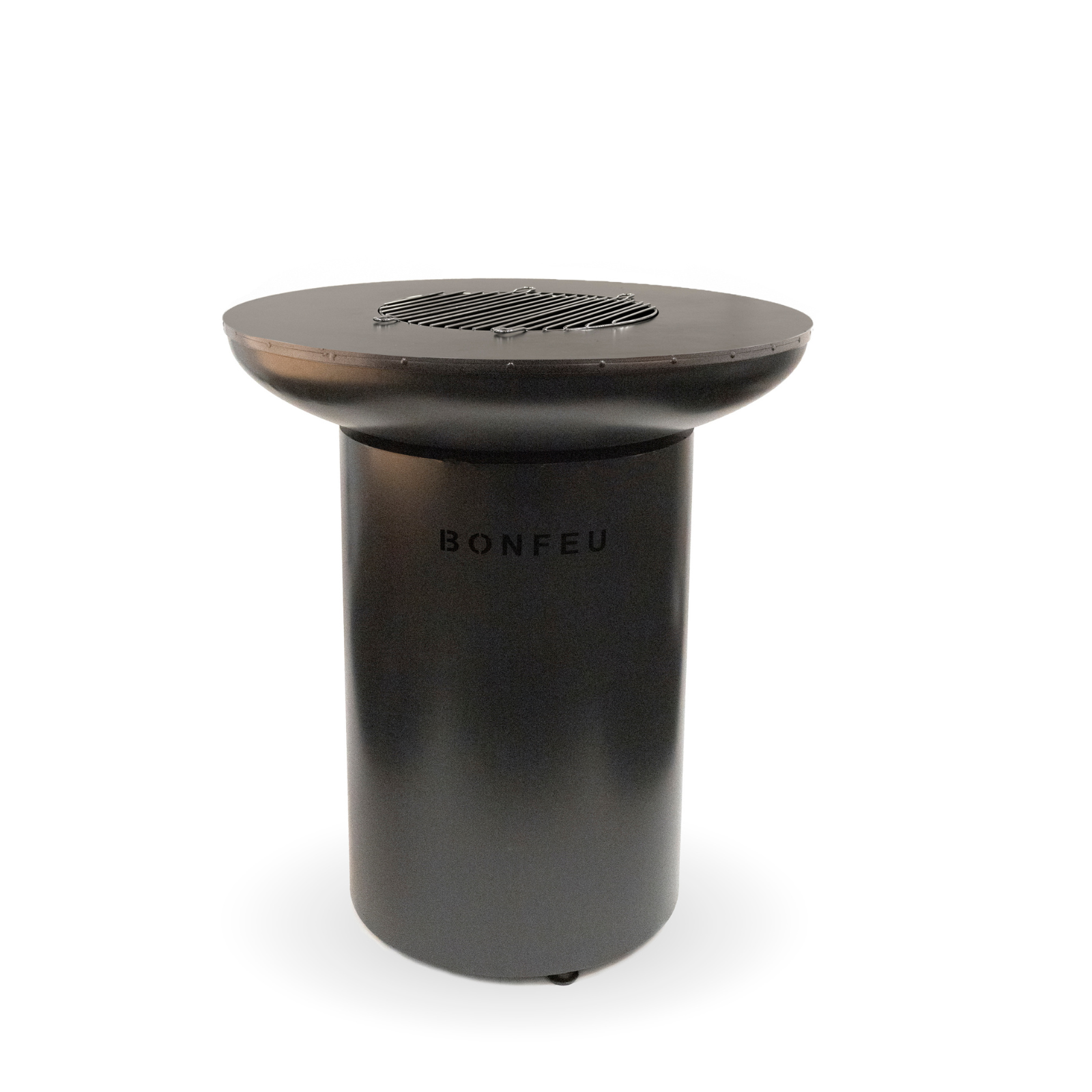 Bonfeu Bonbiza Closed Outdoor Fire Bowl Grill - Black
