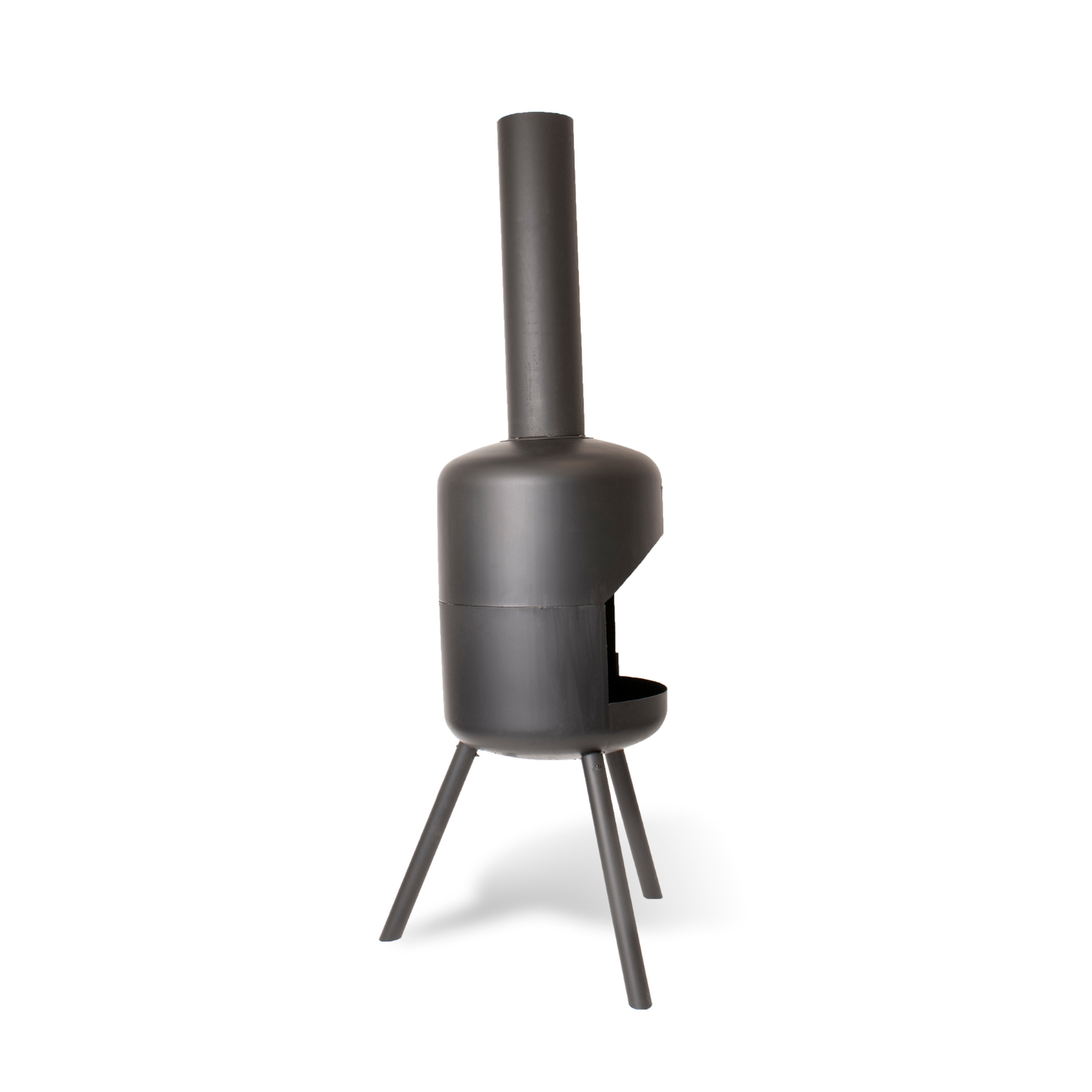 Bonfeu Bonselo Outdoor Chiminea Fireplace - Black