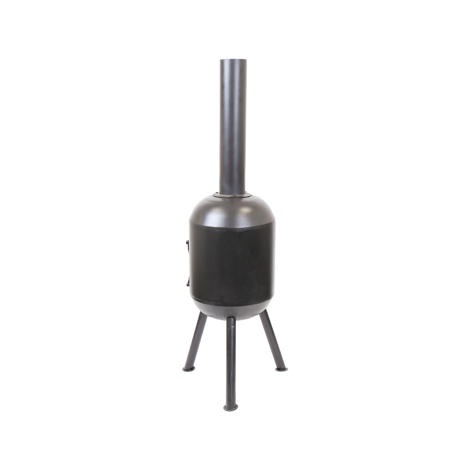 Bonfeu Bonsolo Outdoor Chiminea Fireplace - Black/Corten