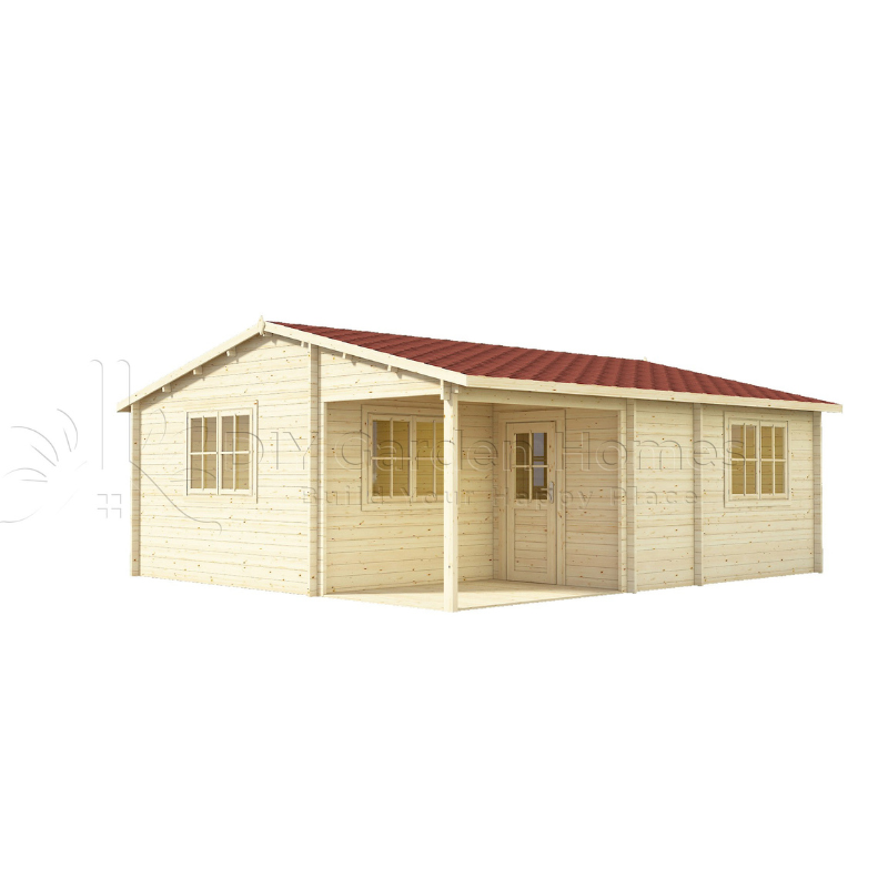 Eurovudas Bordo Log Cabin - 7m x 6m Eurovudas