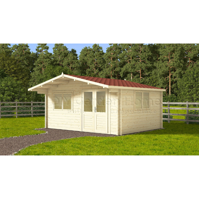 Eurovudas Bremen Log Cabin - 5m x 4m Eurovudas