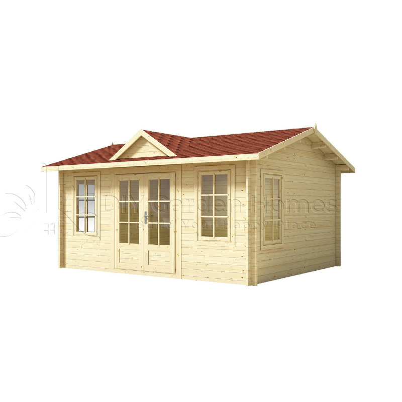 Eurovudas Clockhouse Log Cabin - 5m x 4m Eurovudas
