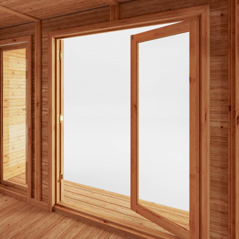 Sherwood Creswell Insulated Garden Room - 3m x 4m (72mm) Mercia