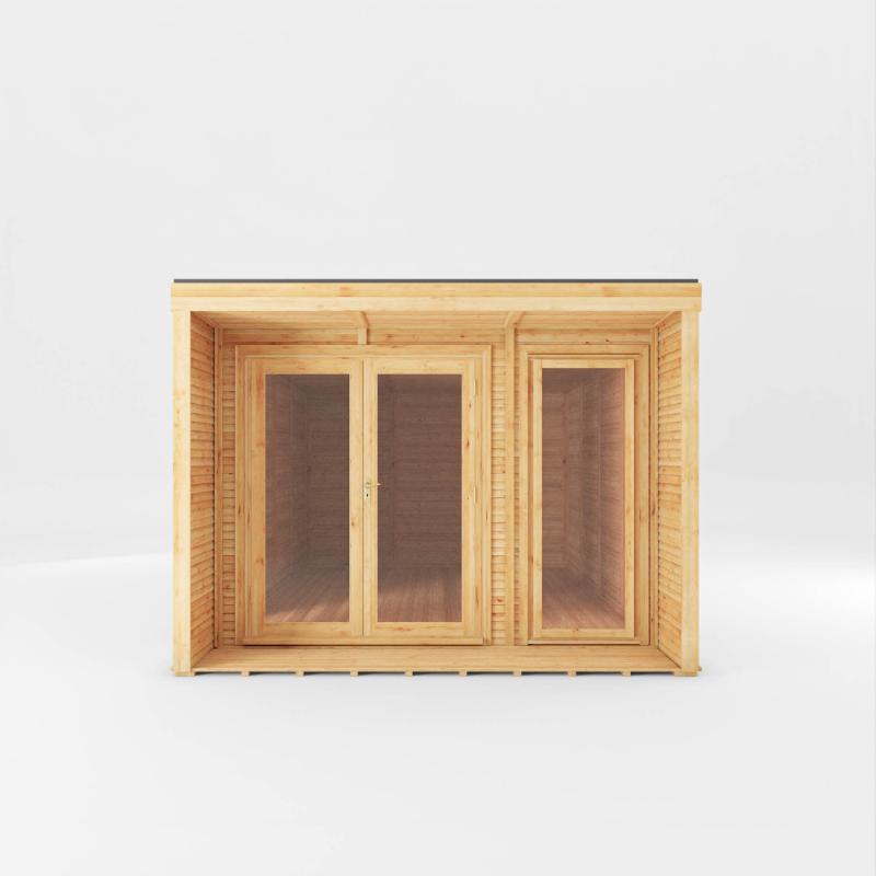 Sherwood Creswell Insulated Garden Room - 3m x 4m (72mm) Mercia