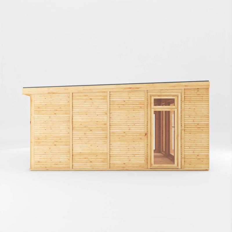 Sherwood Creswell Insulated Garden Room - 3m x 4m (72mm) Mercia