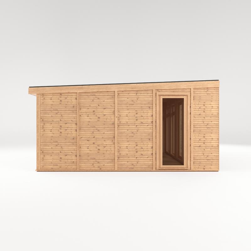 Sherwood Creswell Insulated Garden Room - 4m x 4m (72mm) Mercia