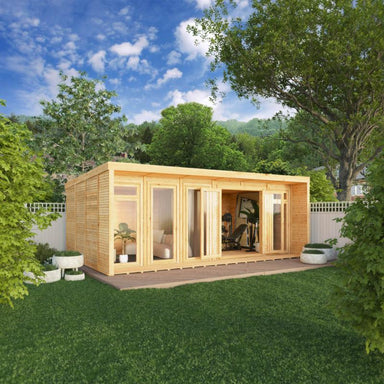 Sherwood Creswell Insulated Garden Room - 6m x 3m (72mm) Mercia