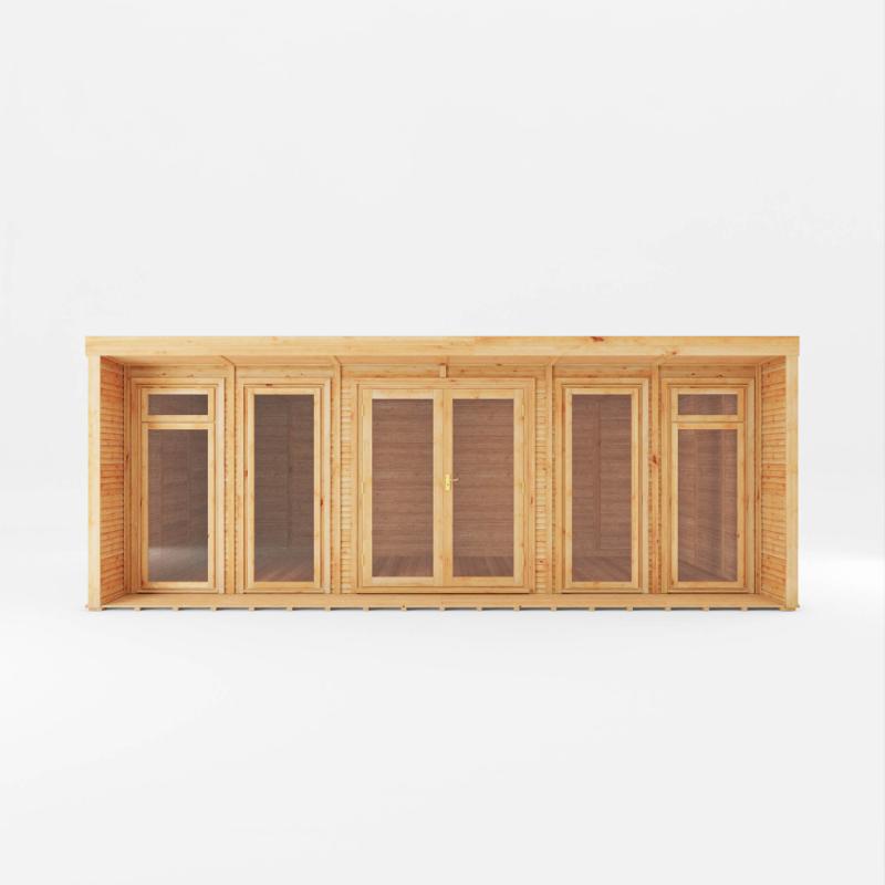 Sherwood Creswell Insulated Garden Room - 6m x 3m (72mm) Mercia