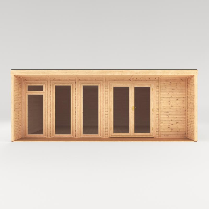 Sherwood Creswell Insulated Garden Room - 6m x 4m (72mm) Mercia