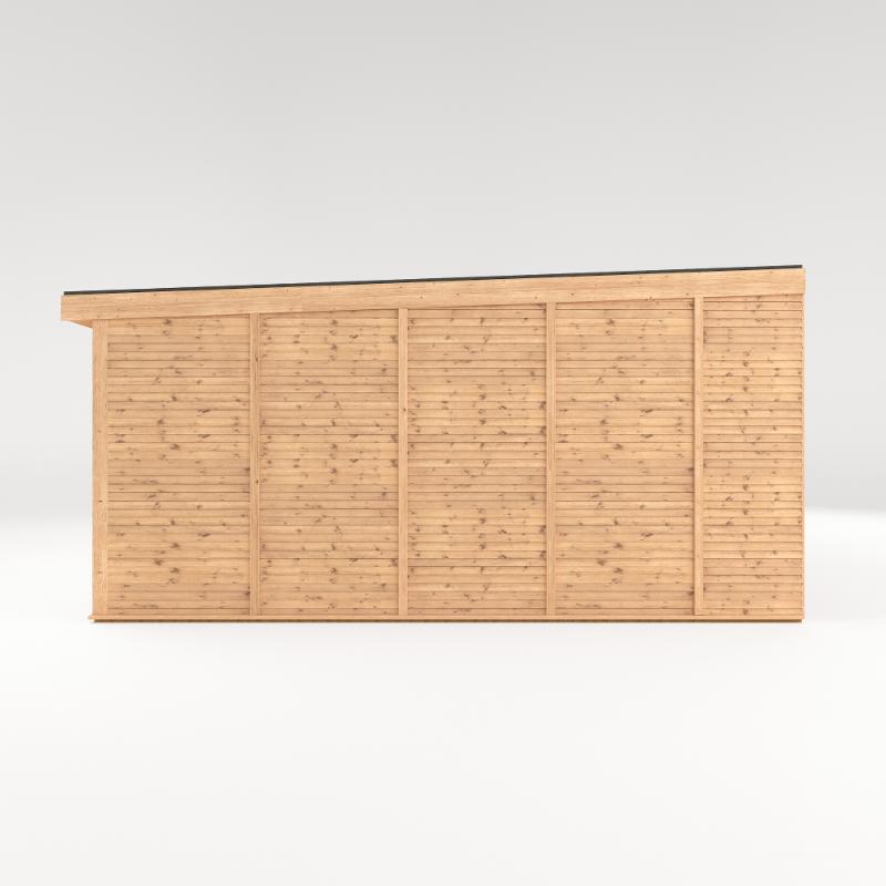 Sherwood Creswell Insulated Garden Room - 6m x 4m (72mm) Mercia