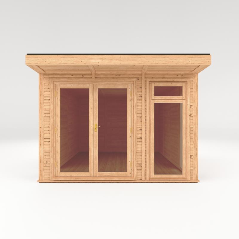 Sherwood Edwinstowe Insulated Garden Room - 3m x 4m (72mm) Mercia