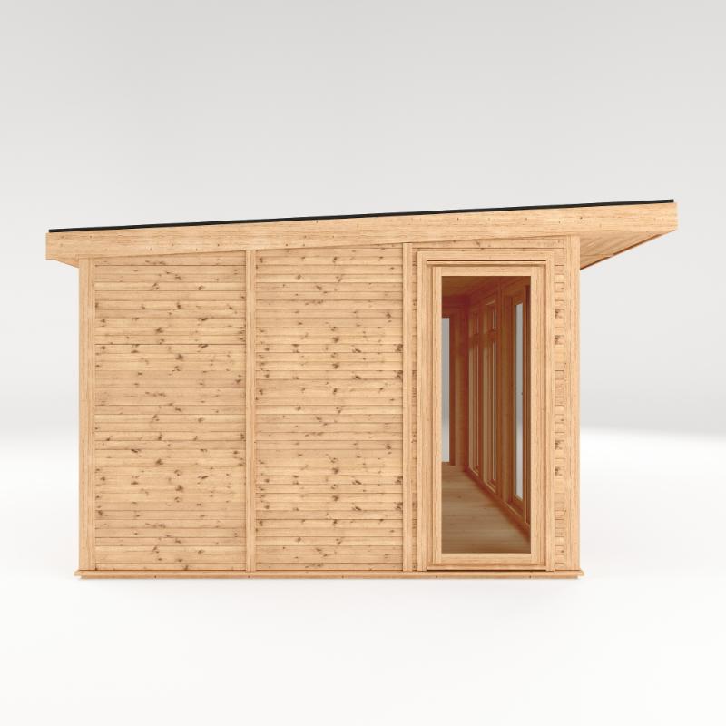 Sherwood Edwinstowe Insulated Garden Room - 4m x 3m (72mm) Mercia