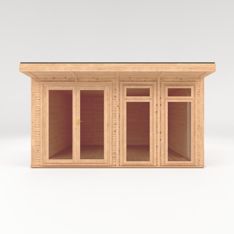 Sherwood Edwinstowe Insulated Garden Room - 4m x 4m (72mm) Mercia