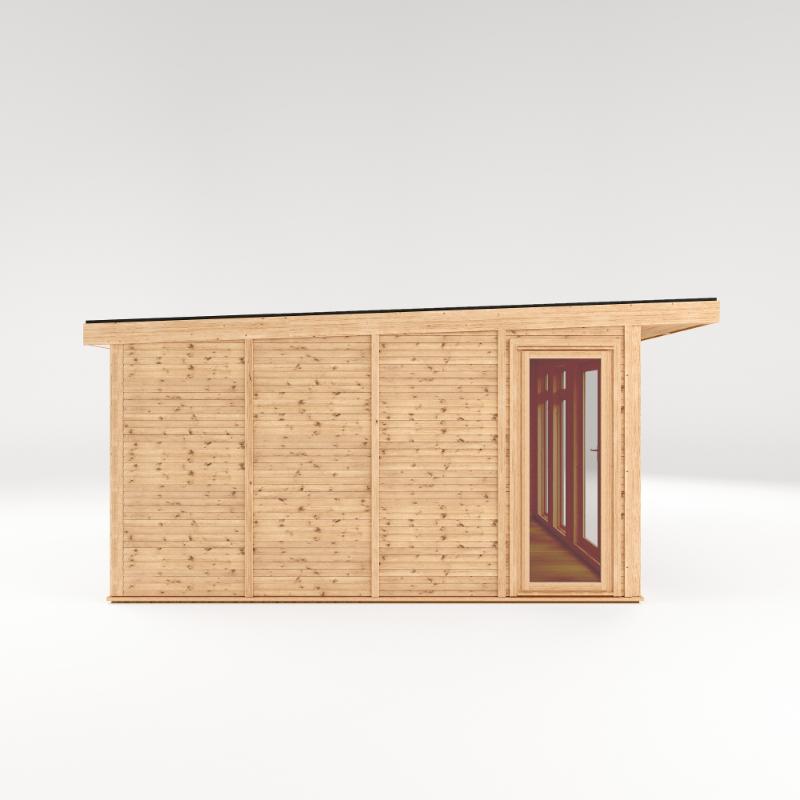 Sherwood Edwinstowe Insulated Garden Room - 4m x 4m (72mm) Mercia