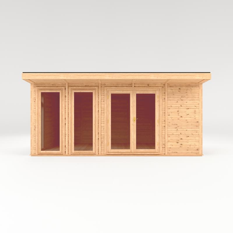 Sherwood Edwinstowe Insulated Garden Room - 5m x 3m (72mm) Mercia