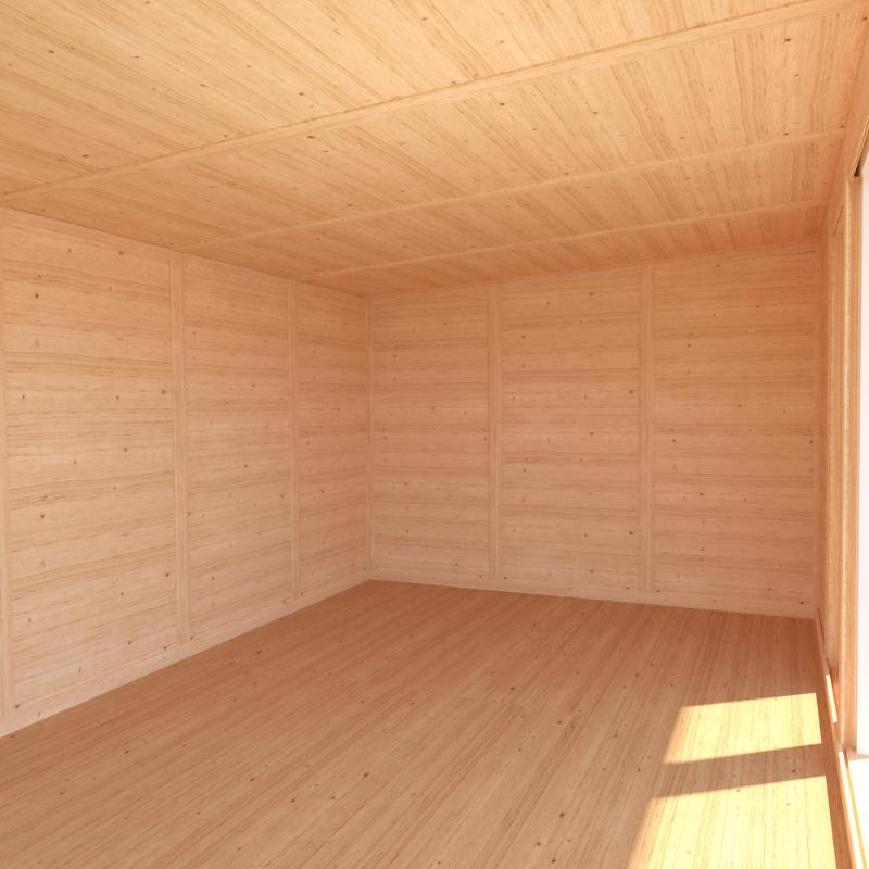 Sherwood Edwinstowe Insulated Garden Room - 5m x 3m (72mm) Mercia