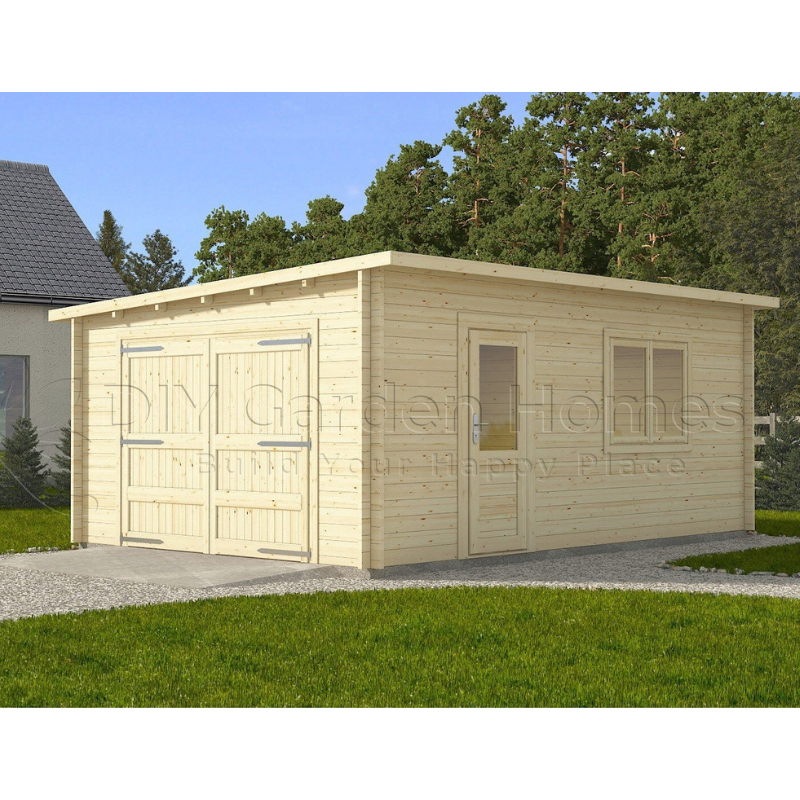 Eurovudas Garage Modern Cabin - 4m x 6m Eurovudas