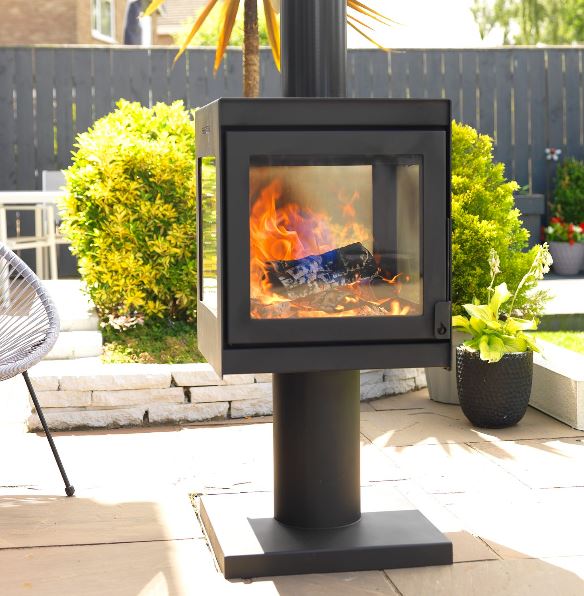 Firebloom Fresco Outdoor Wood Burning Heater