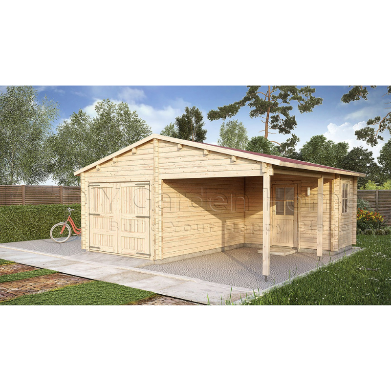 Eurovudas Garage With Storage - 6m x 6m Eurovudas