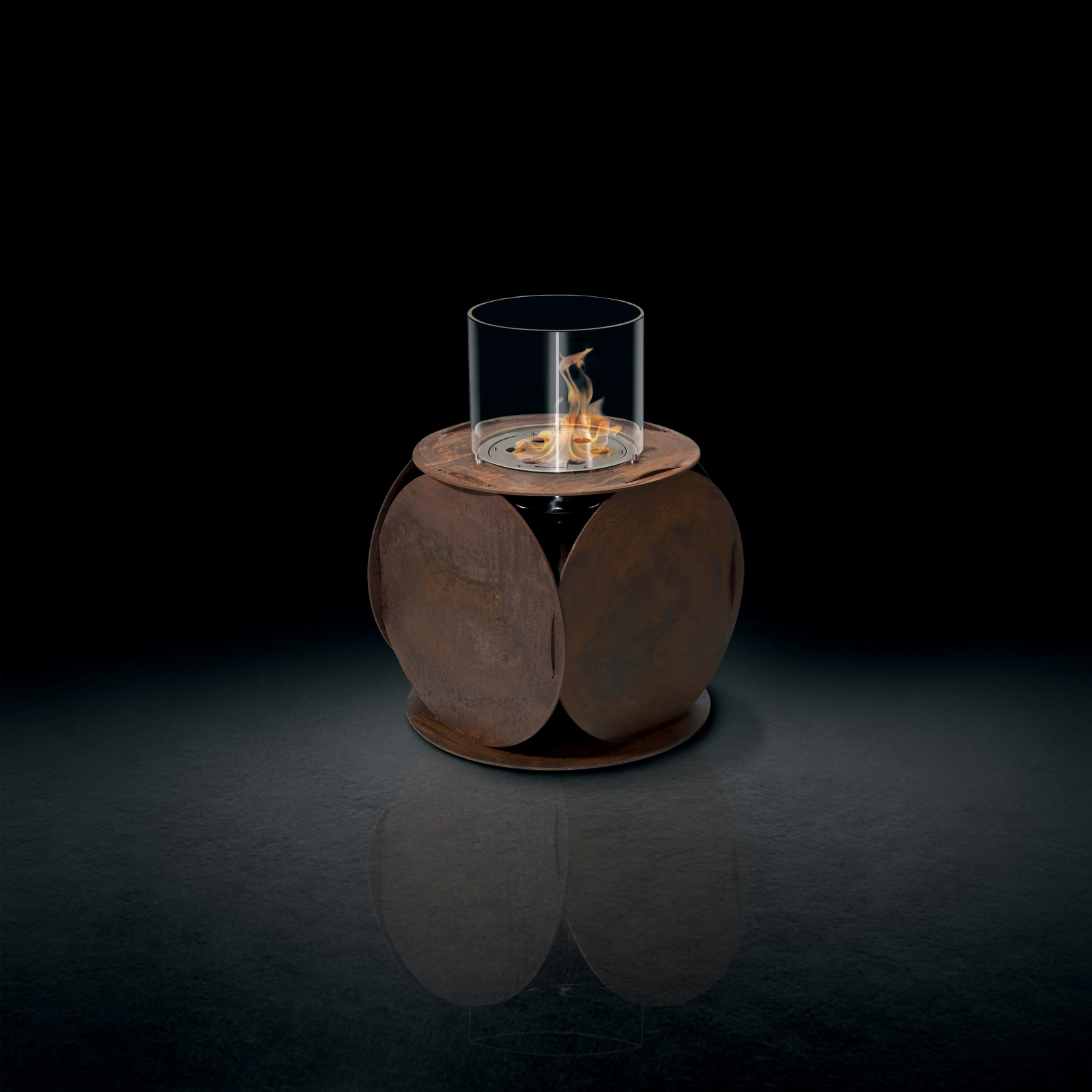 GlammFire Lira Bioethanol Decorative Fire Table