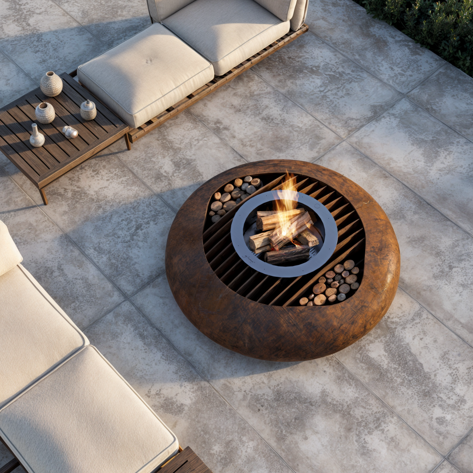 GlammFire Mime Outdoor Fire Pit