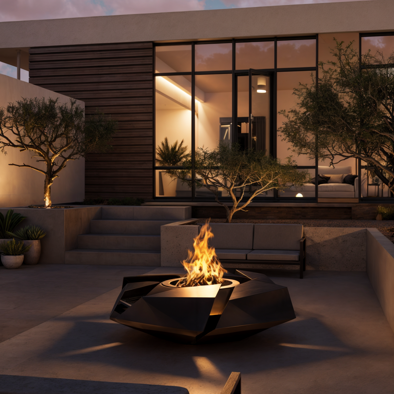 GlammFire Stravaganza Garden Fire Pit