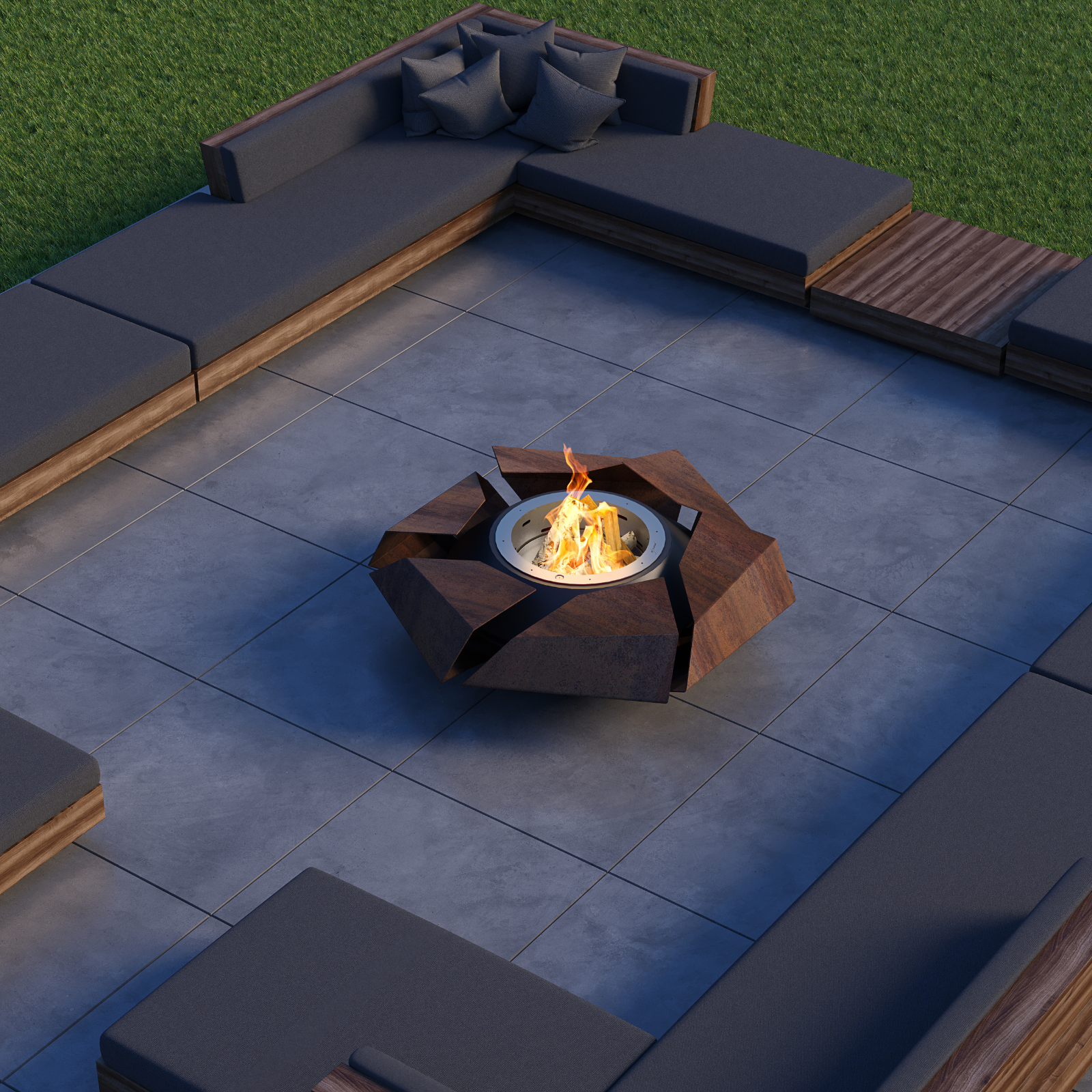 GlammFire Stravaganza Garden Fire Pit