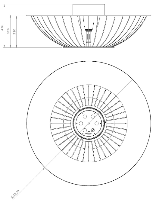 GlammFire Cosmo 13 Bioethanol/Wood Burning Fire Table