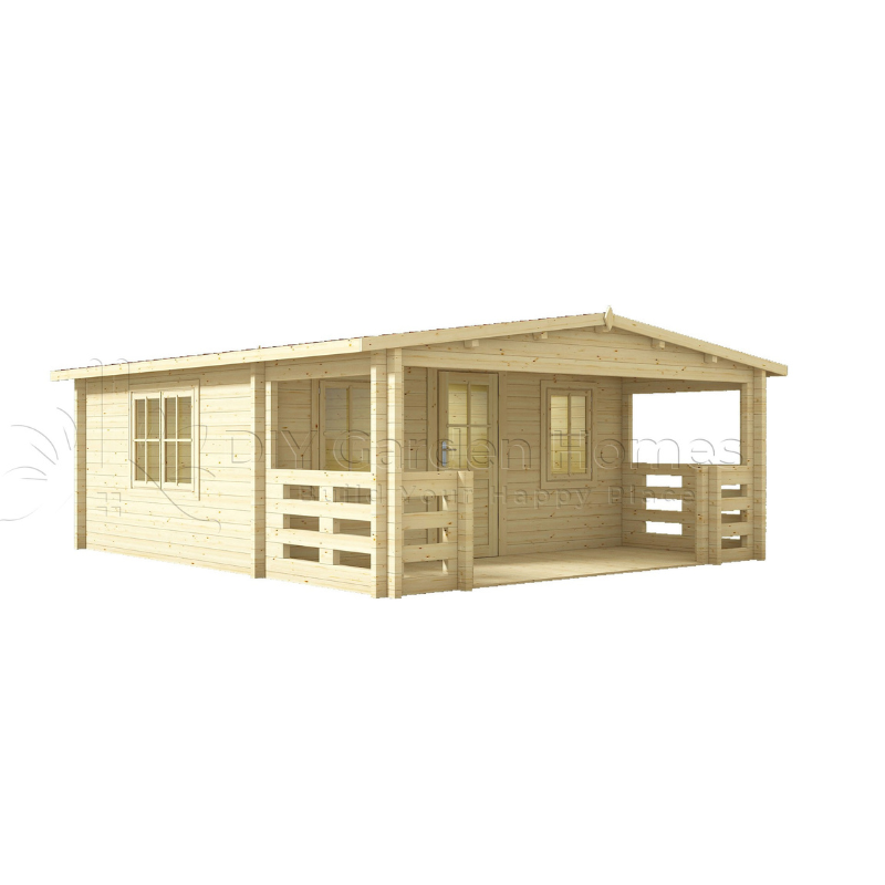 Eurovudas Gorbea Log Cabin - 5m x 6m Eurovudas