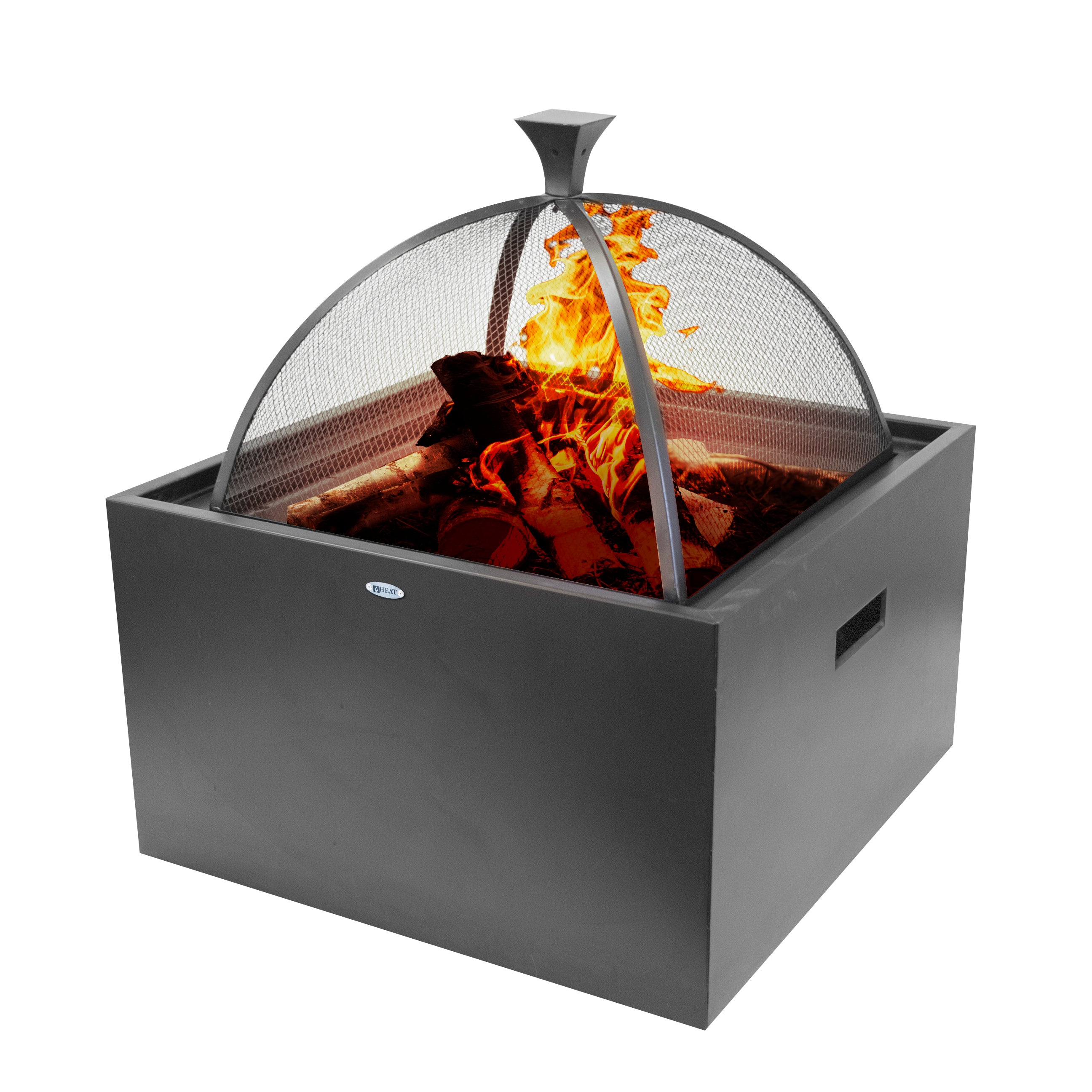 HEAT 3-in-1 Fire basket, Grill, & Side Table