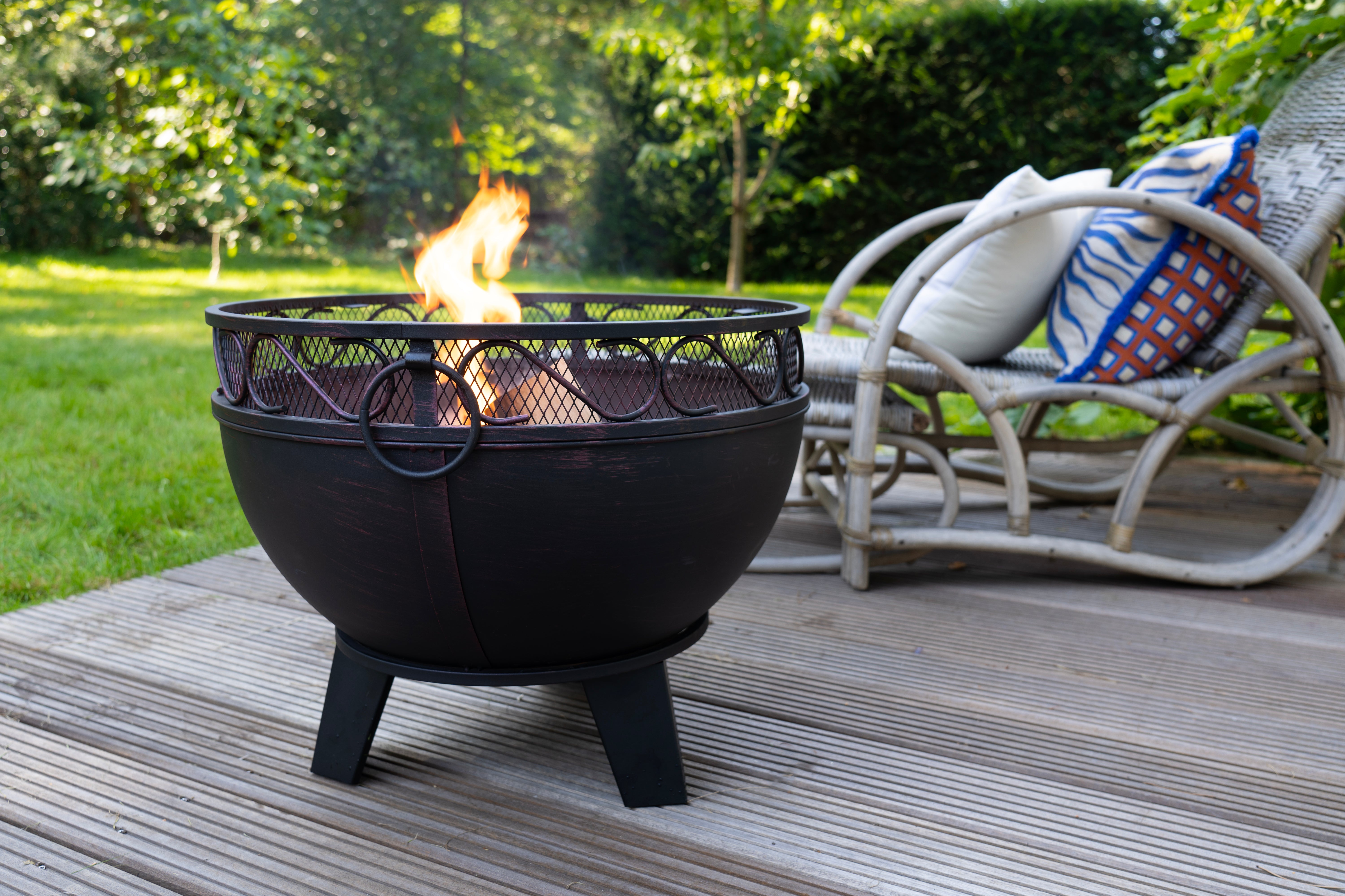 HEAT Boble Outdoor Round Firepit