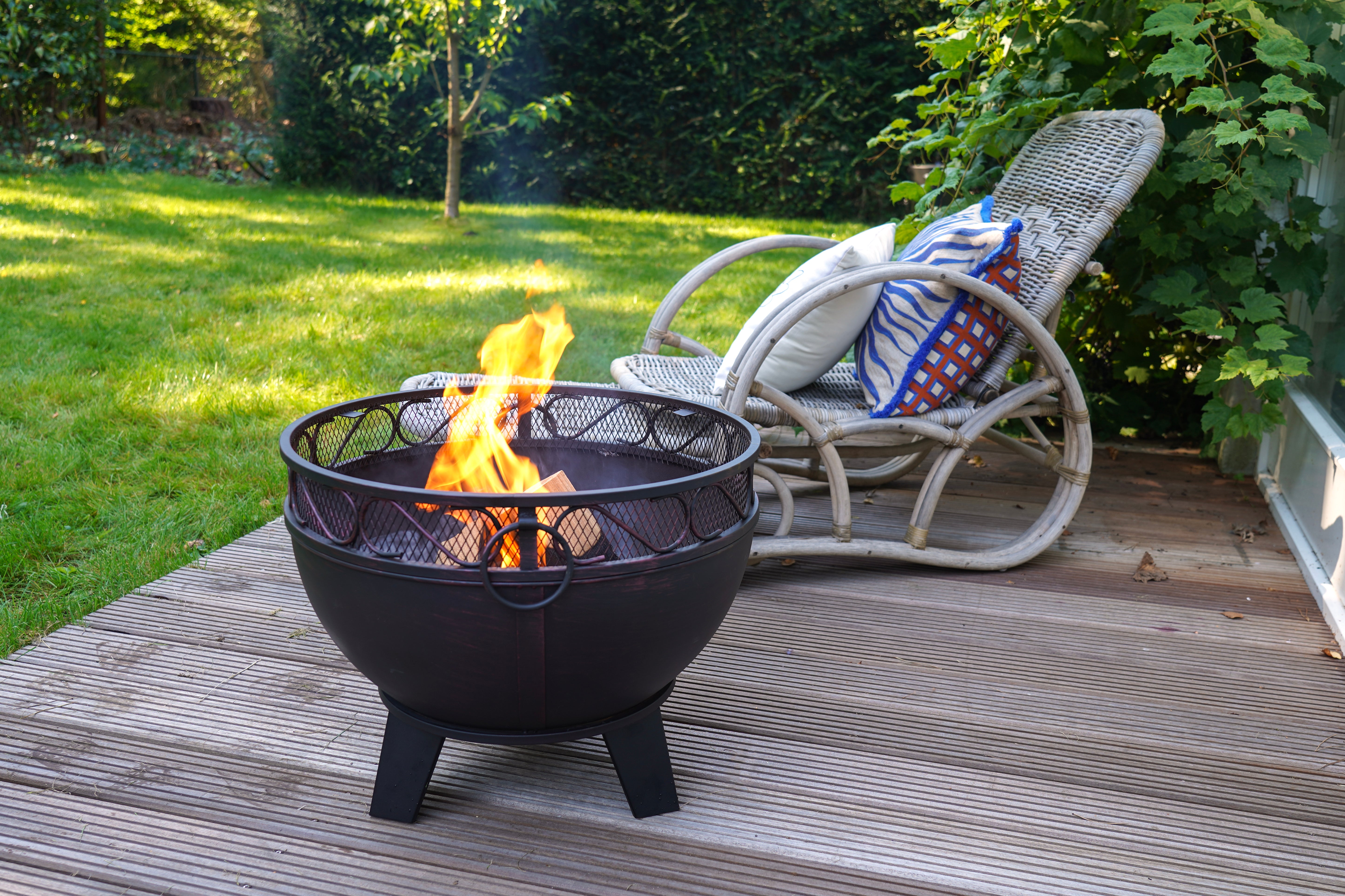 HEAT Boble Outdoor Round Firepit