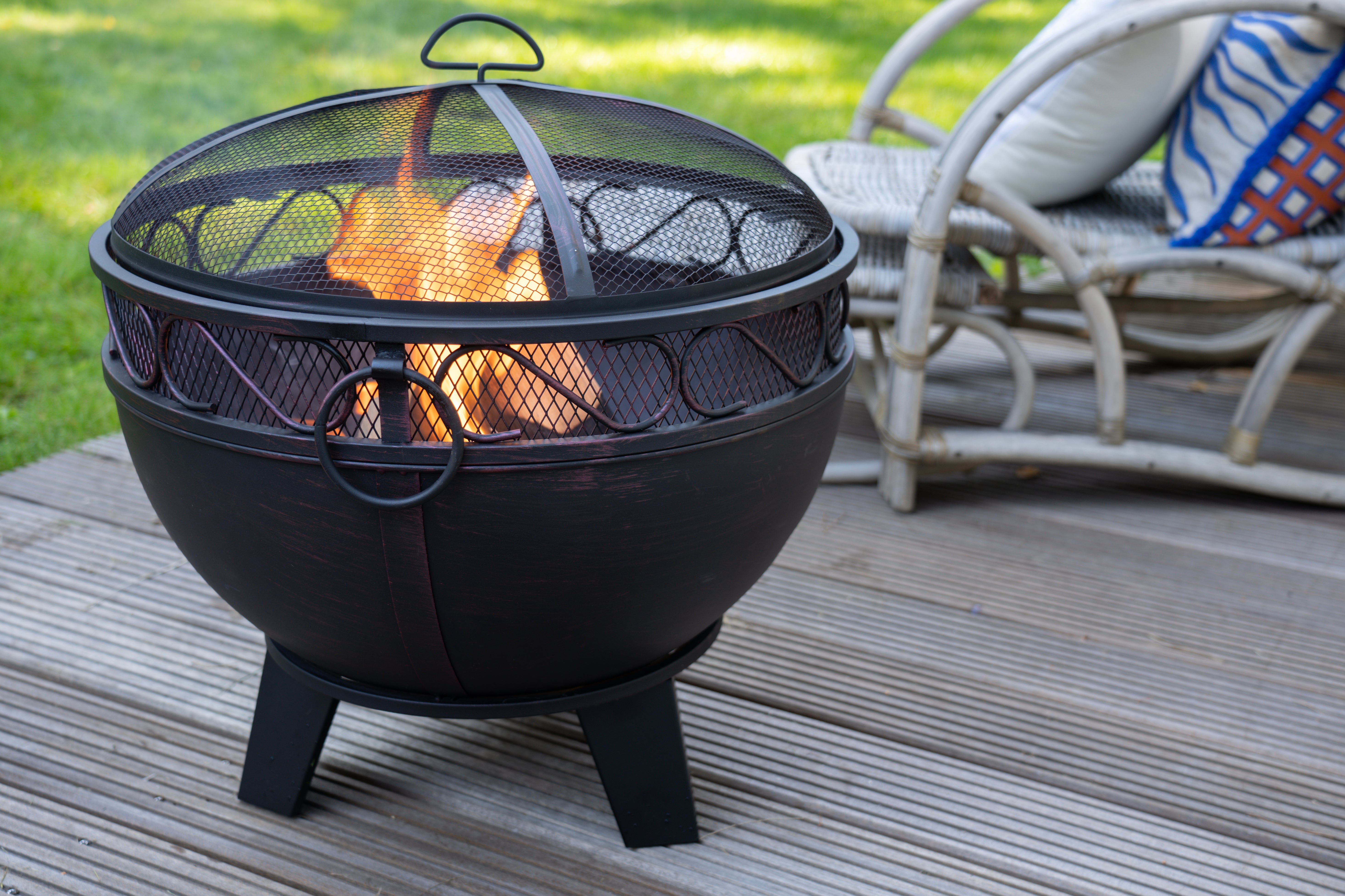 HEAT Boble Outdoor Round Firepit