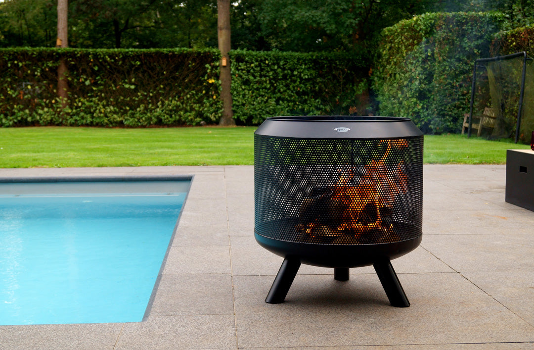 HEAT Fire Drum Outdoor Garden Fire Pit