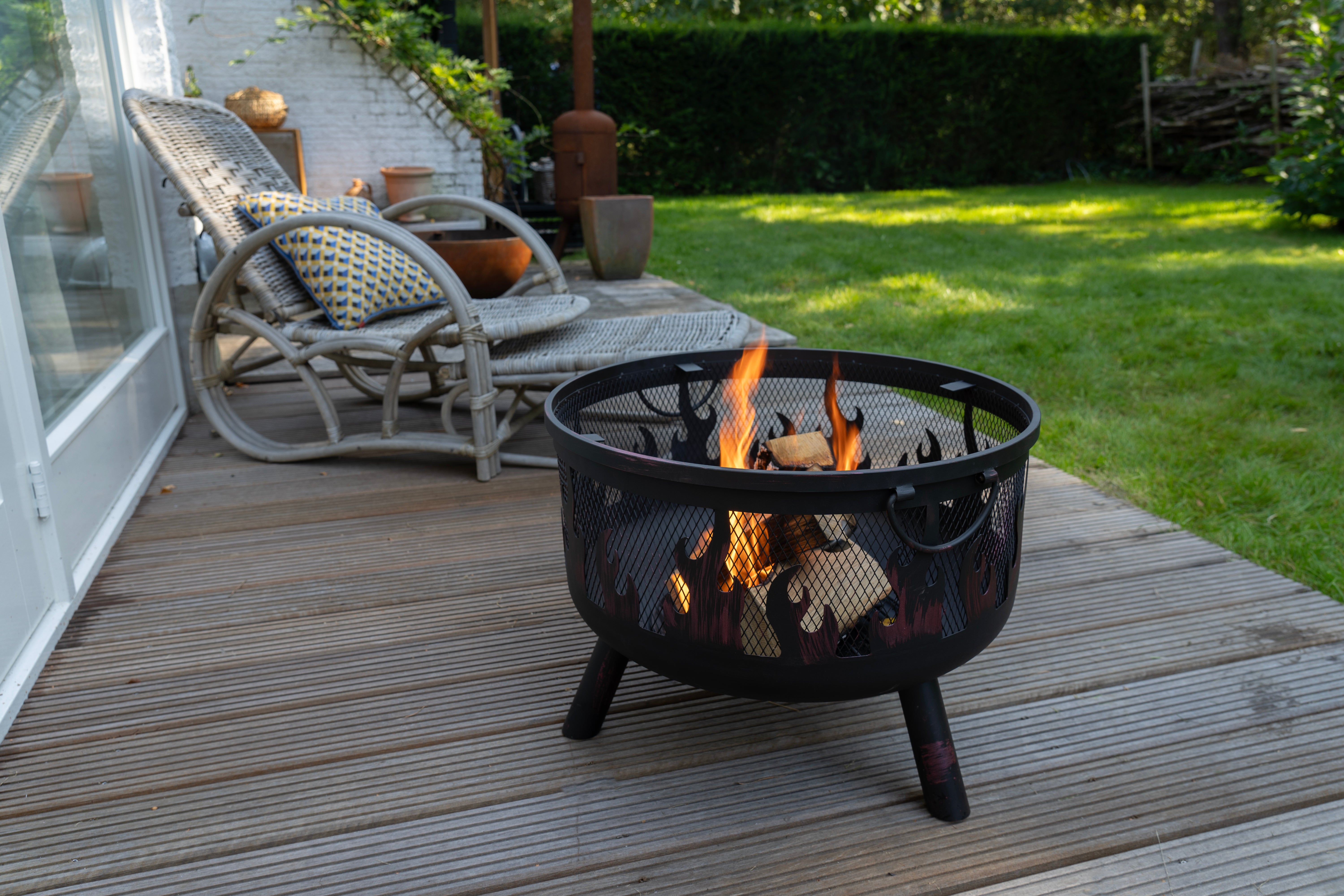 HEAT Hornset Outdoor Round Fire Pit - Ø61
