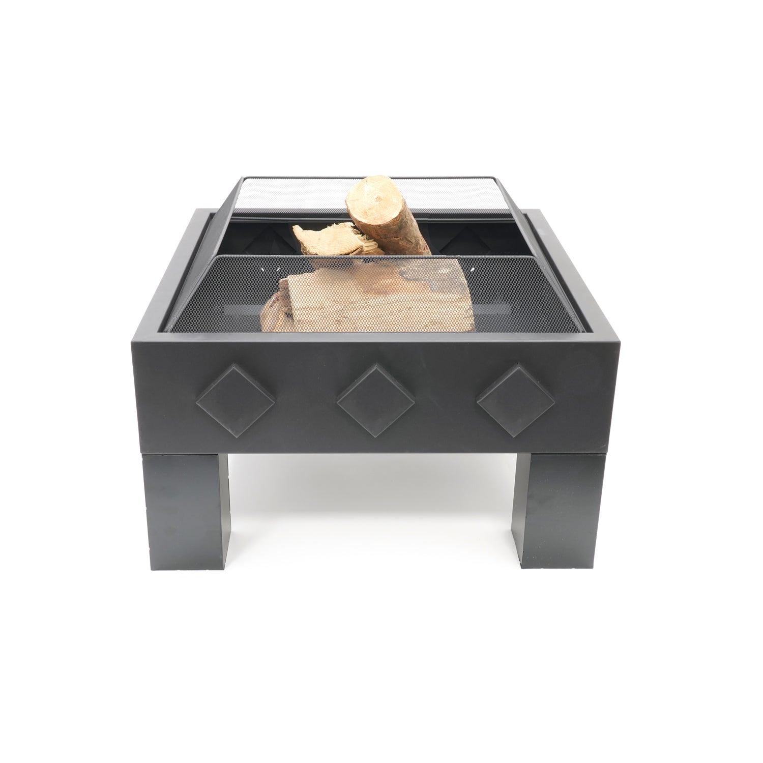 HEAT Kvadrat Outdoor Square Firepit