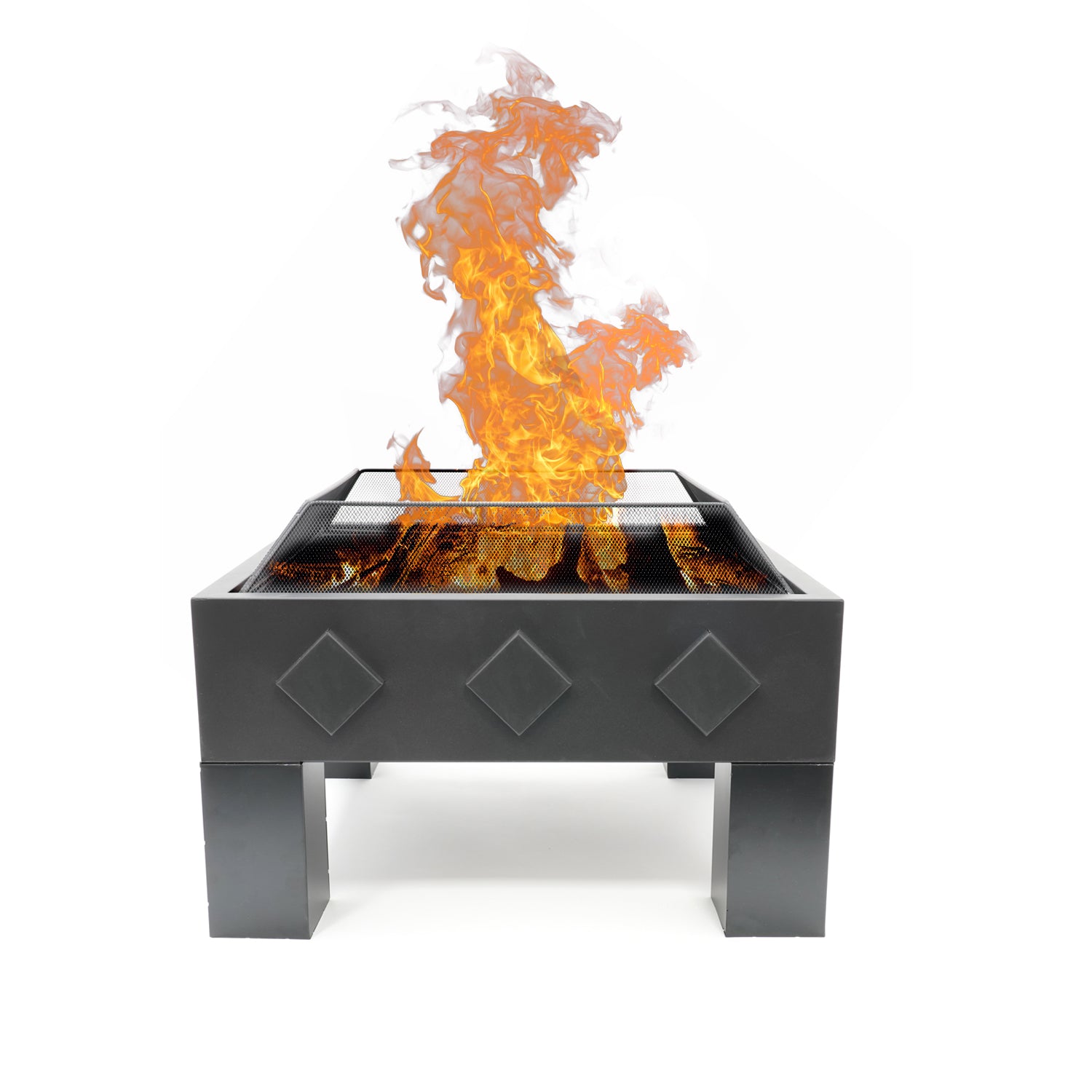 HEAT Kvadrat Outdoor Square Firepit
