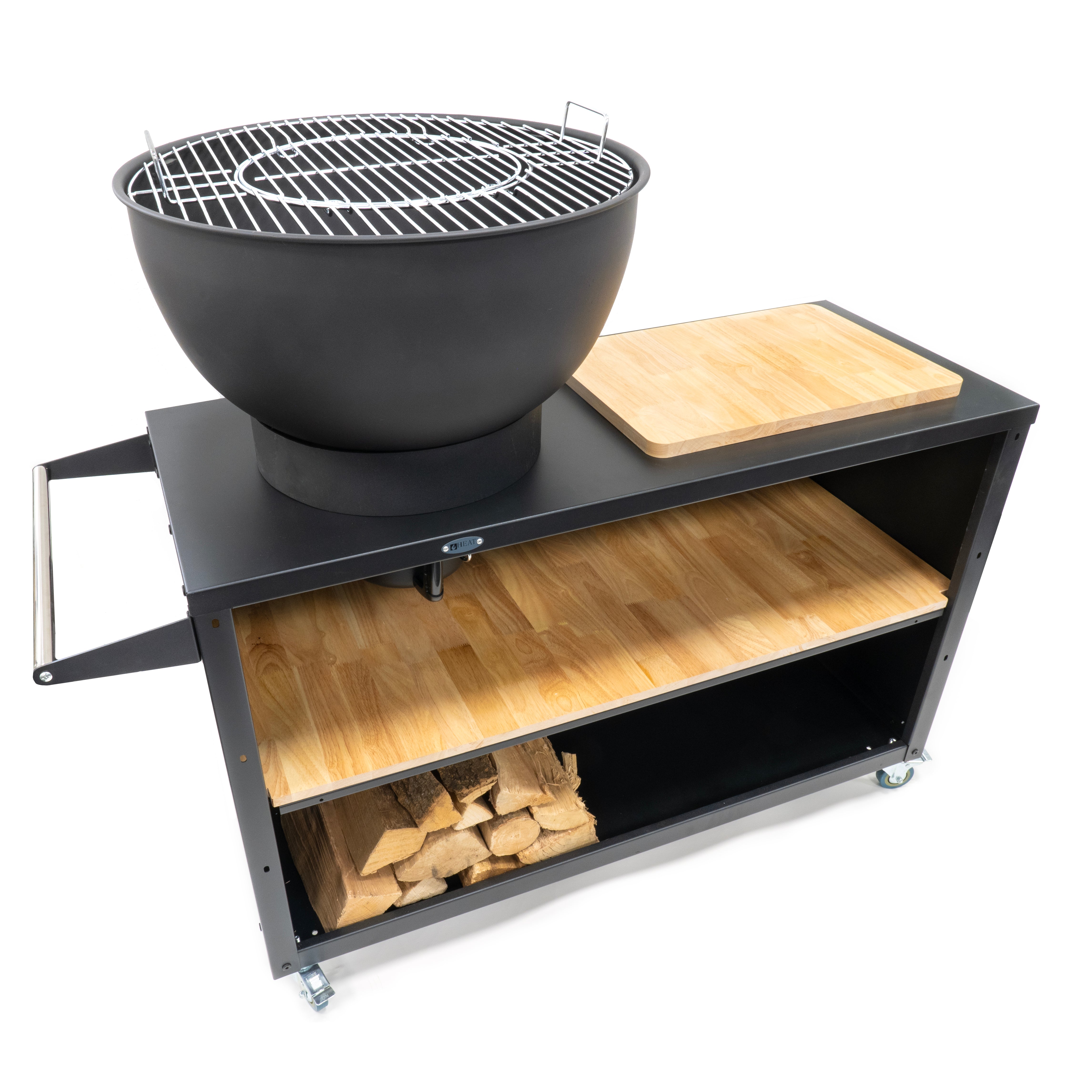 HEAT Trolle Large Outdoor Cooking Station - Black