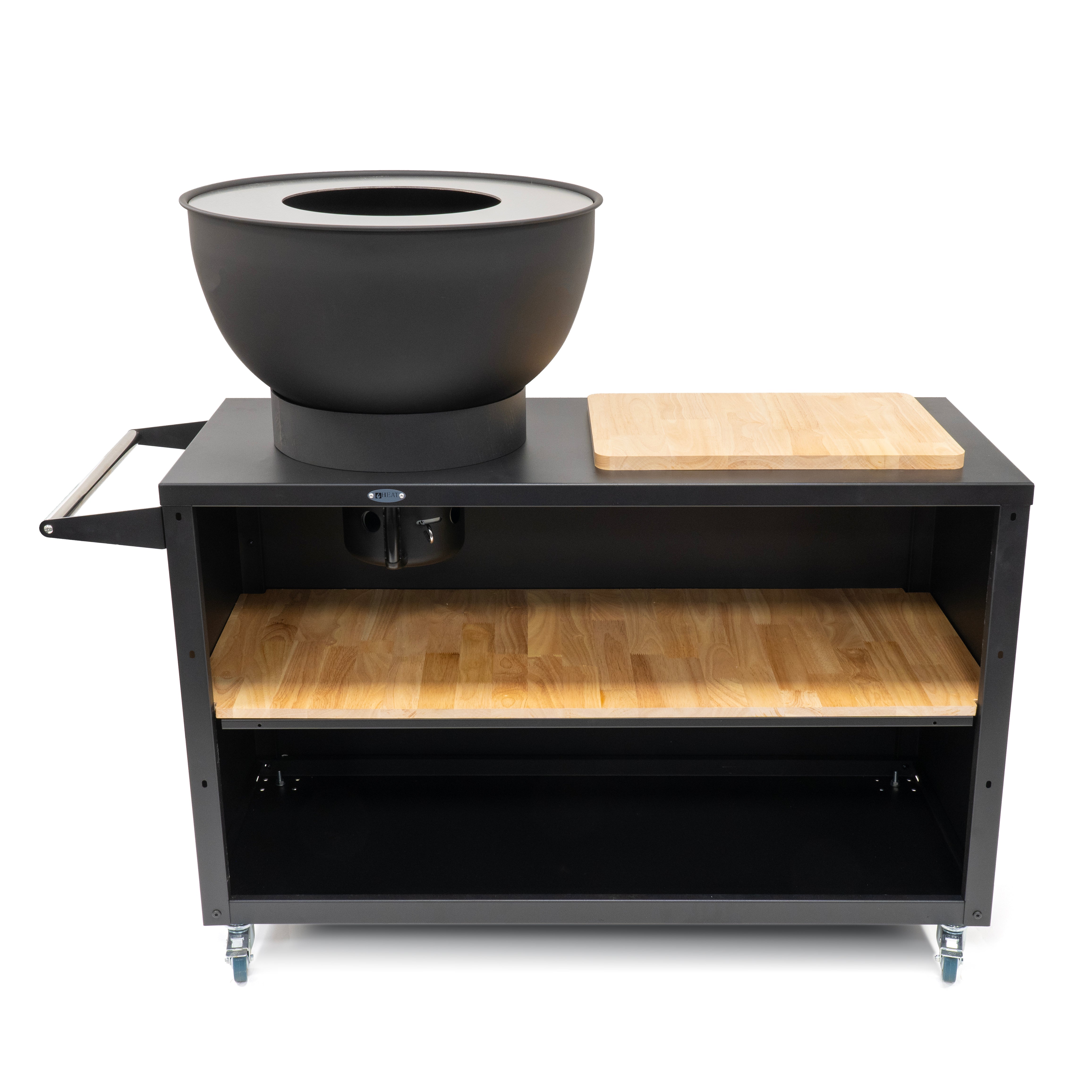 HEAT Trolle Large Outdoor Cooking Station - Black