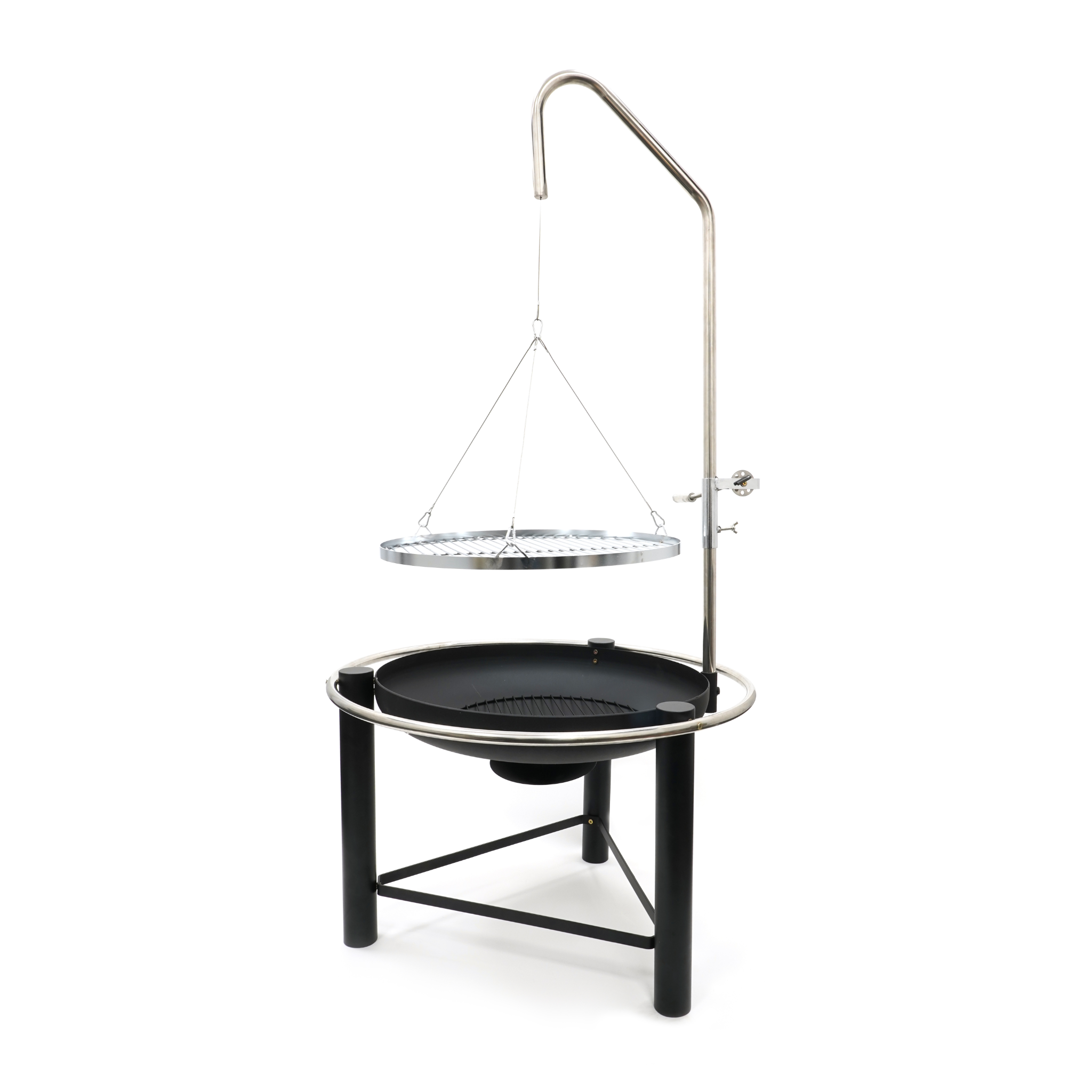 HEAT Pendal Fire Bowl With Swinging Grill