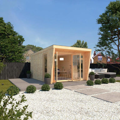 Sherwood Harlow Insulated Garden Room - 3m x 4m (72mm) Mercia